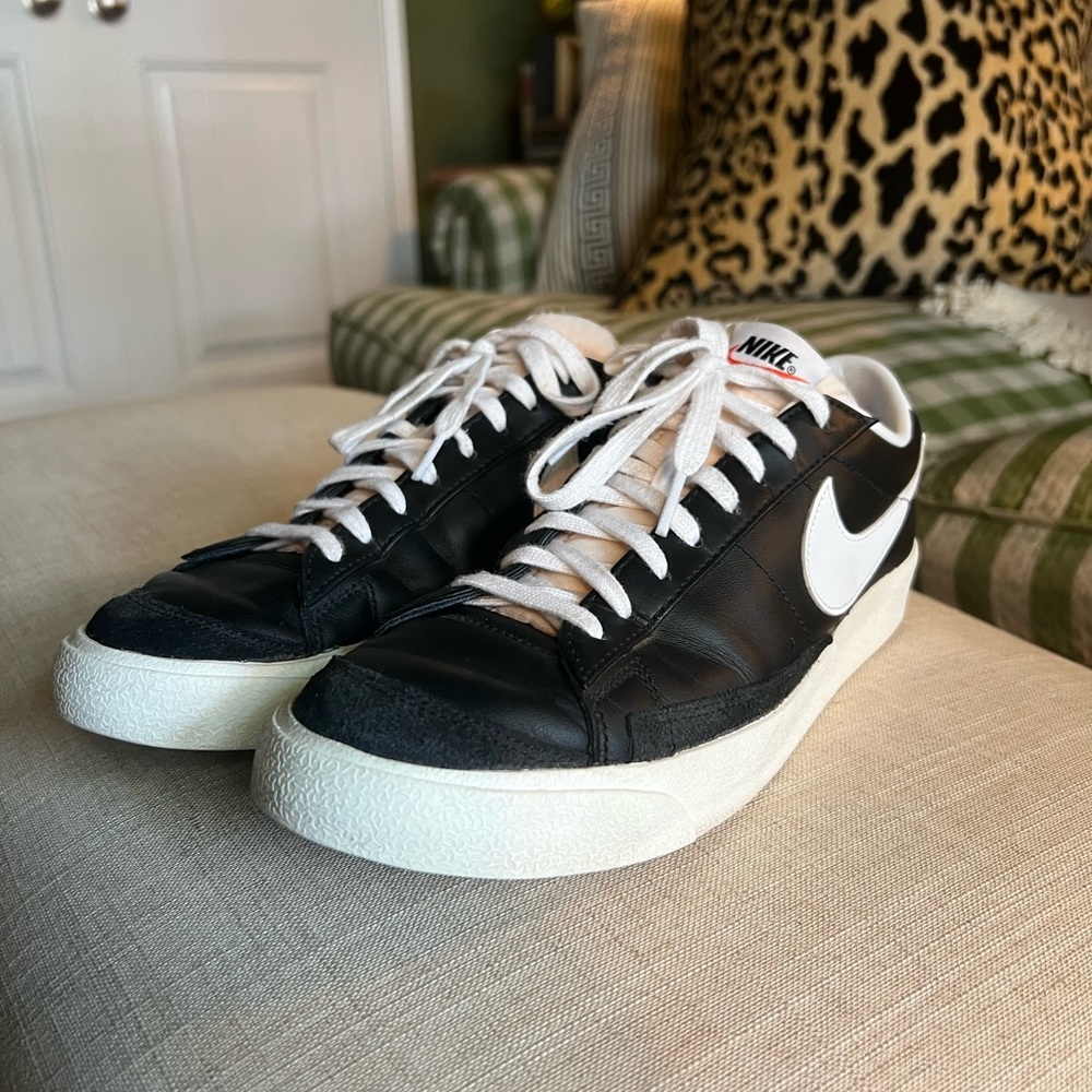 Nike Blazer Low '77 Vintage - black and white